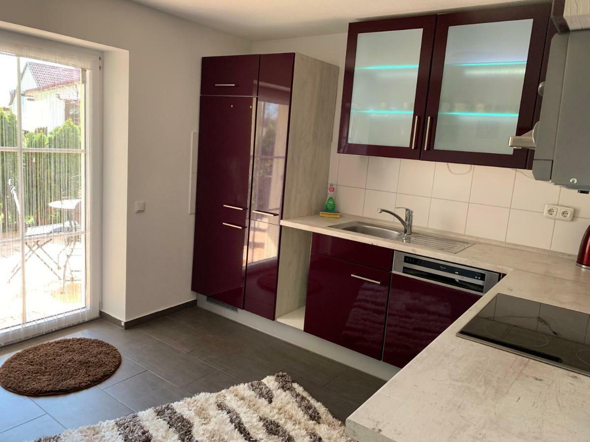 Terrassenwohnung In Estenfeld Bei Wuerzburg Eksteriør billede
